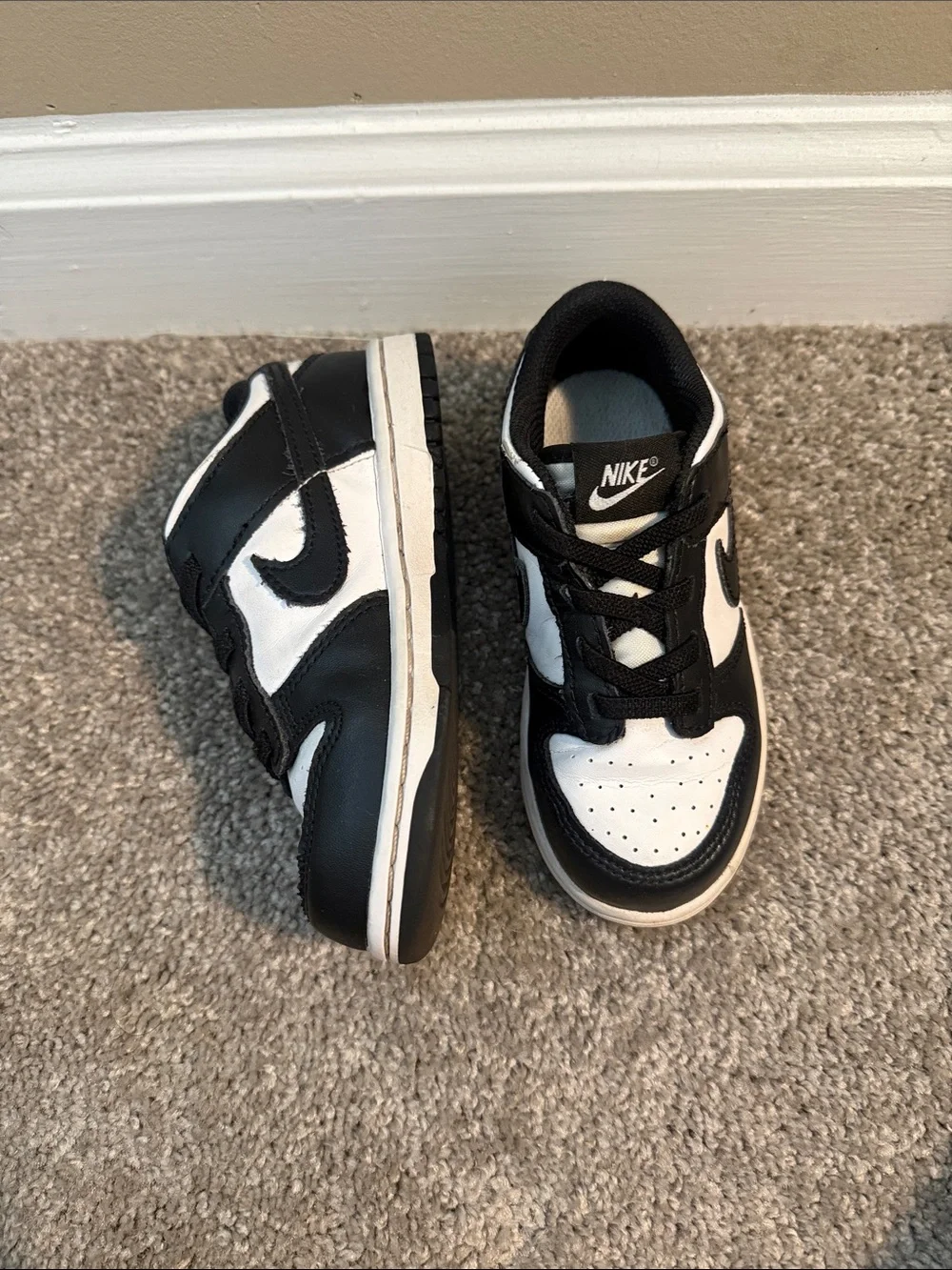 Toddler Nike PANDA Dunks